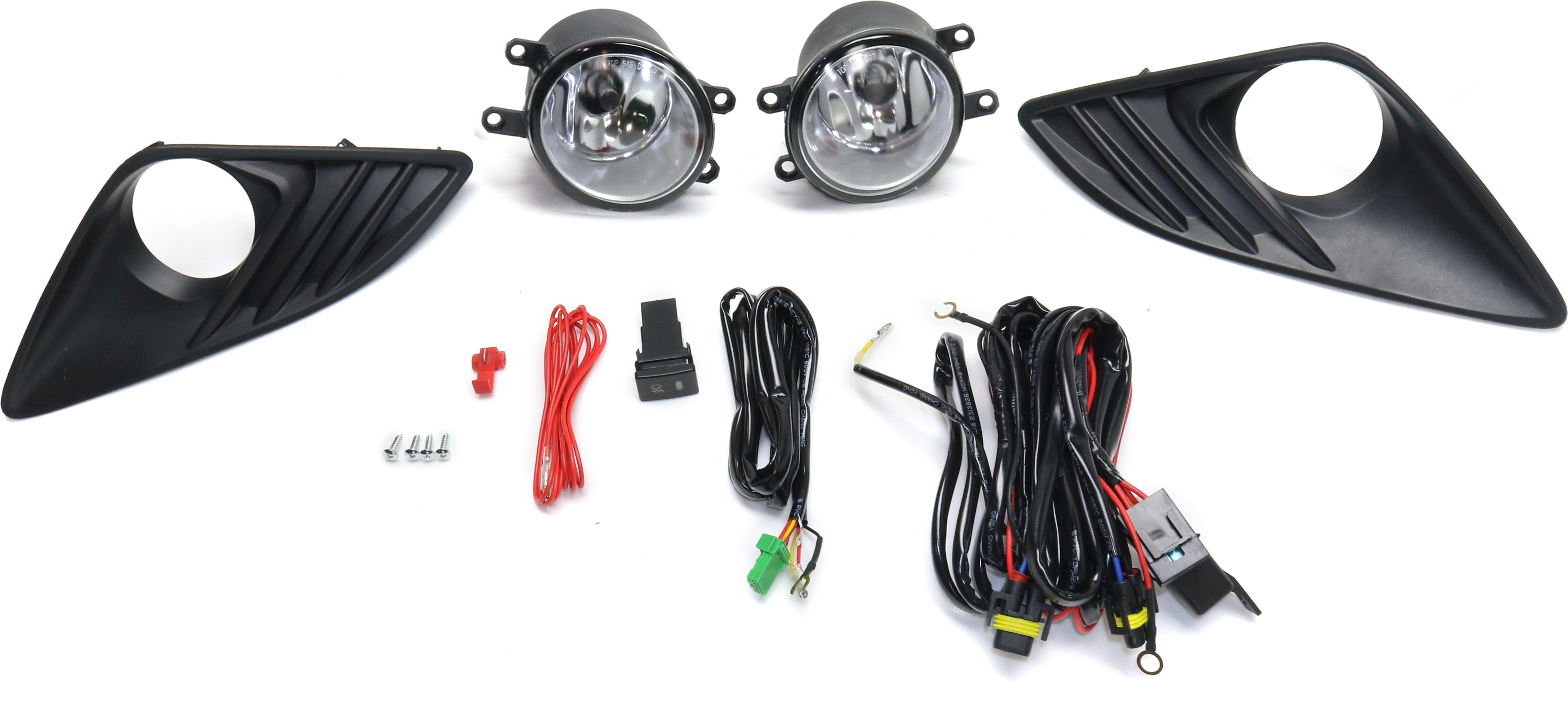 Replacement STYTY1214FL1 Fog Light Compatible with 2012-2014 Toyota Camry Front, Left Driver and Right Passenger With bulb(s)
