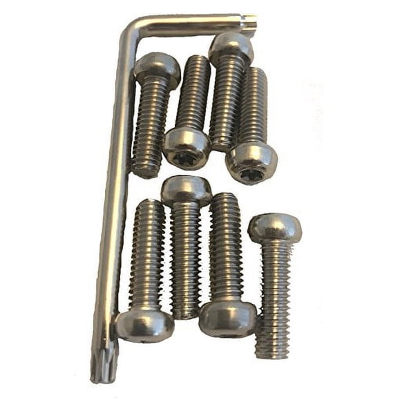 Replacement Screw Locks for 1001-63-b FUEL Center caps! 8 locks with key!