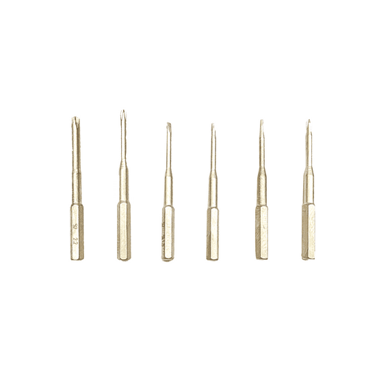 Replacement Screwdriver Set (6 Tips In 1) (Nanch)