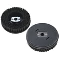 thumbnail image 1 of Global Industrial 641376 Replacement Scrub Brushes for Mini Floor Scrubber - Black - Pack of 2, 1 of 4
