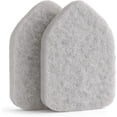 thumbnail image 1 of Replacement Scrubber Refill for WTYYC Extendable Tub Tile Shower Brush for Cleaning Non-Scratch (2X Scrubber Sponge Gray), 1 of 14