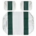 thumbnail image 1 of Replacement Seat Cover For Yamaha G2-G9 Golf Cart (White & Green), 1 of 1
