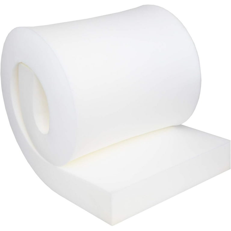 4 x 20x 20 Upholstery Foam Cushion Medium Density (Seat Replacement,  Upholstery Sheet, Foam Padding)