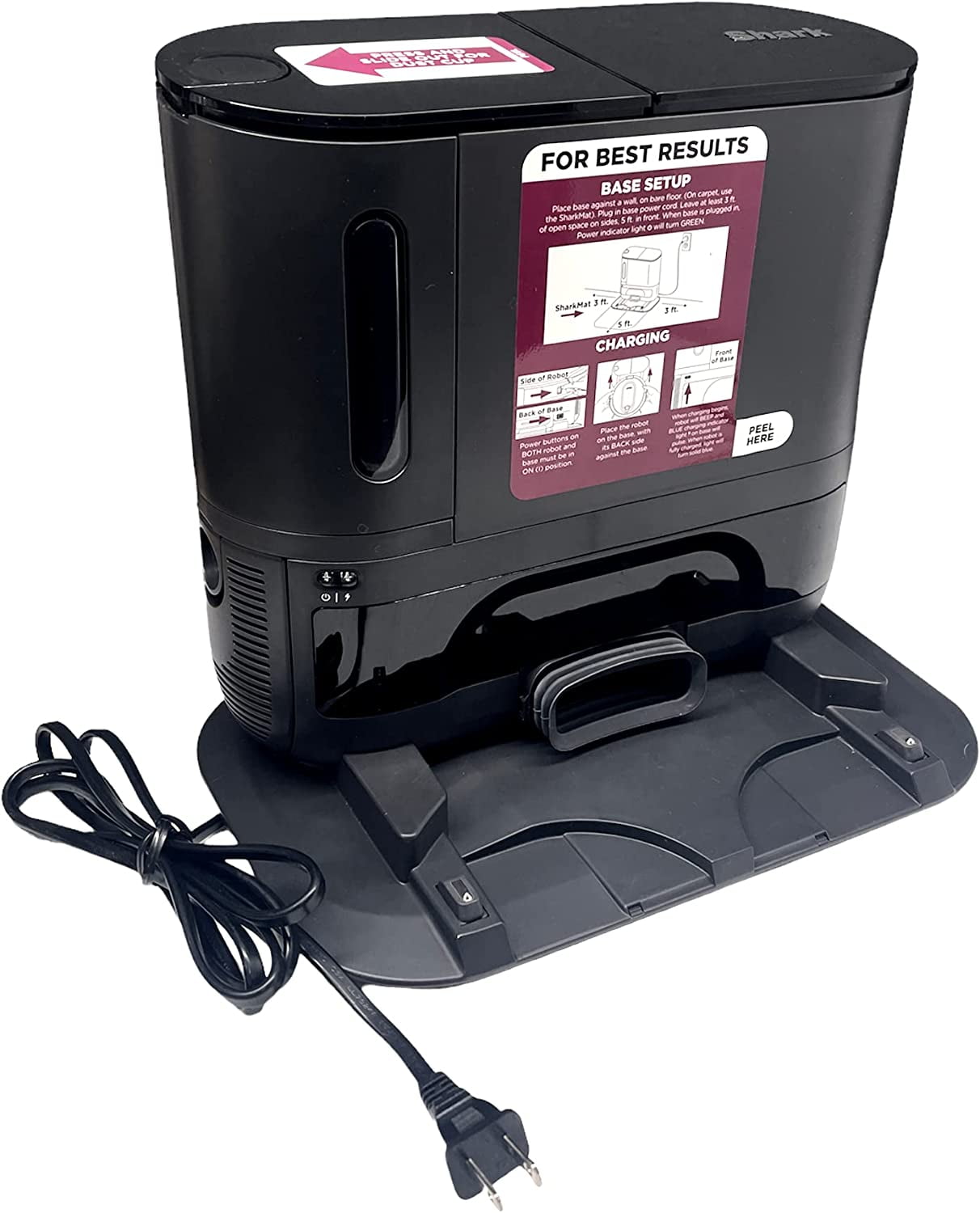 Self-Empty Charging Base for Shark Vacuum Robot, Compatible with ...