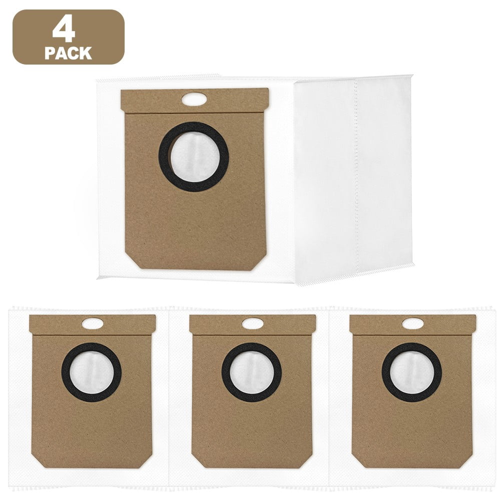 Cecotec Lot de 5 sacs pour Conga 15090/16090. Comprend 5 sacs compatibles avec la base de vidange automatique du robot aspirateur et nettoyeur Conga 15090/16090, accessoires d'aspiration