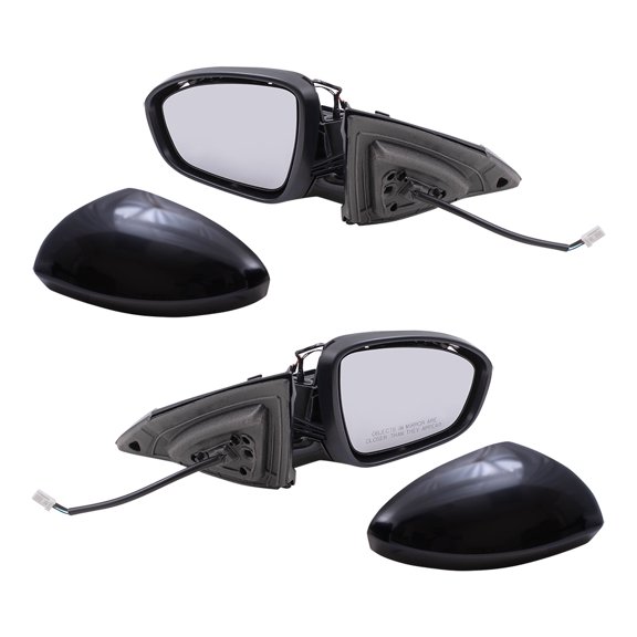 Brock Power Mirror for 2019-2025 Altima SL/SV Smooth Base/Cover Turn Signal Indicator Heated Set