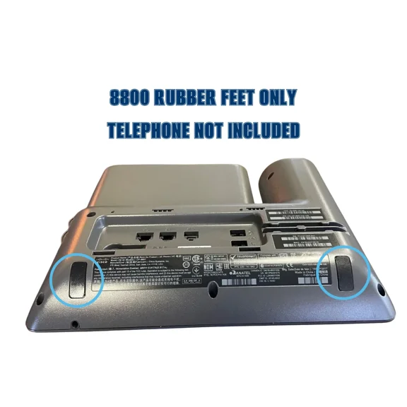 Replacement Set Of Cisco Voip Telephone 8800 Series Rubber Bumper / Feet