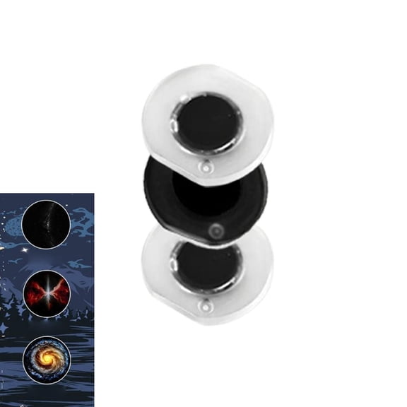 Replacement Sheet of Galaxy Projector Lamp Simulation Galaxy Night Light, Anti-Reflective Wide Angle Cosmic Atmosphere Light for Bedroom Party Home Decor