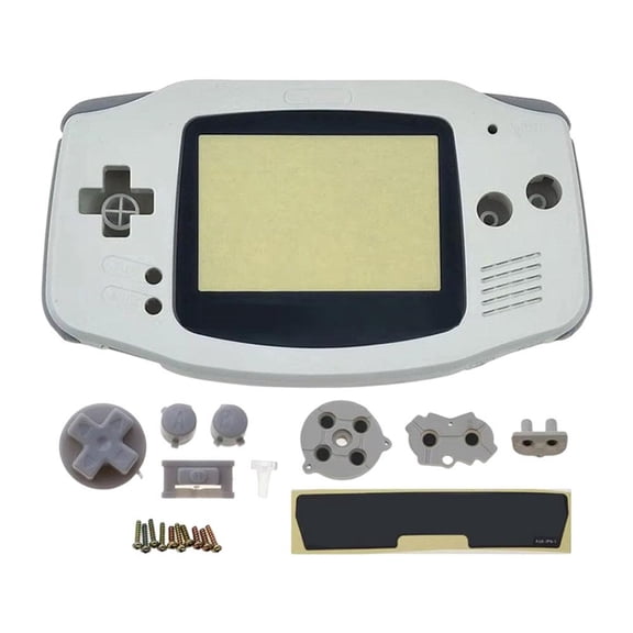 Replacement Shell Case for Game Boy AdvanceGBA, Precision Fit Capable of Protecting Console, ABS Plastic Attribute Anti-Yellowing Cause, Perfect for Restoring Vintage Handhelds