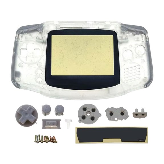 Replacement Shell Case for Game Boy AdvanceGBA, Precision Fit Capable of Protecting Console, ABS Plastic Attribute Anti-Yellowing Cause, Perfect for Restoring Vintage Handhelds