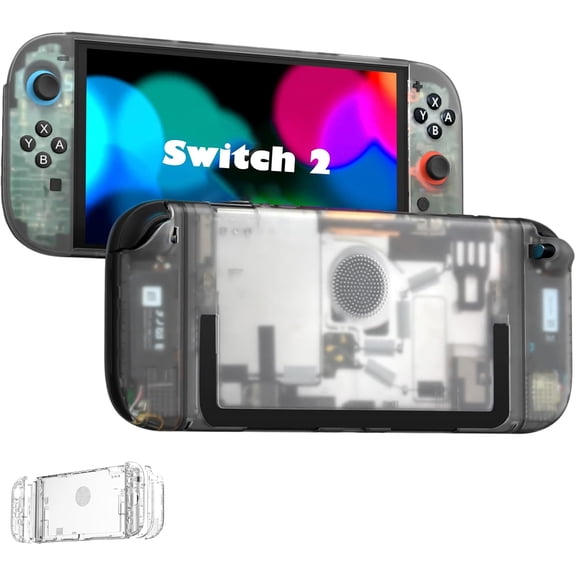 Replacement Shell for Nintendo Switch 2 Accessories, DIY Premium Cover Case Skin Plates for Switch 2 Game Console & Jo-con 2 Protective Shell (Console/Controller Not Included)