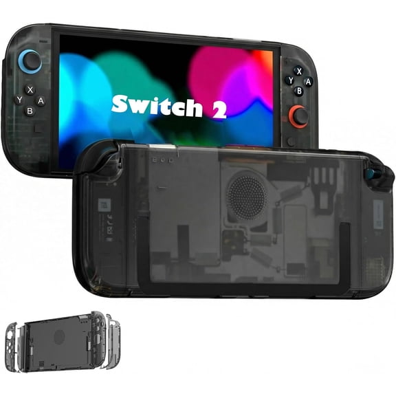 Replacement Shell for Nintendo Switch 2 Accessories, DIY Premium Cover Skin Plates Case for Switch 2 Game Console & Jo-con 2 Protective Shell (Console/Controller Not Included)