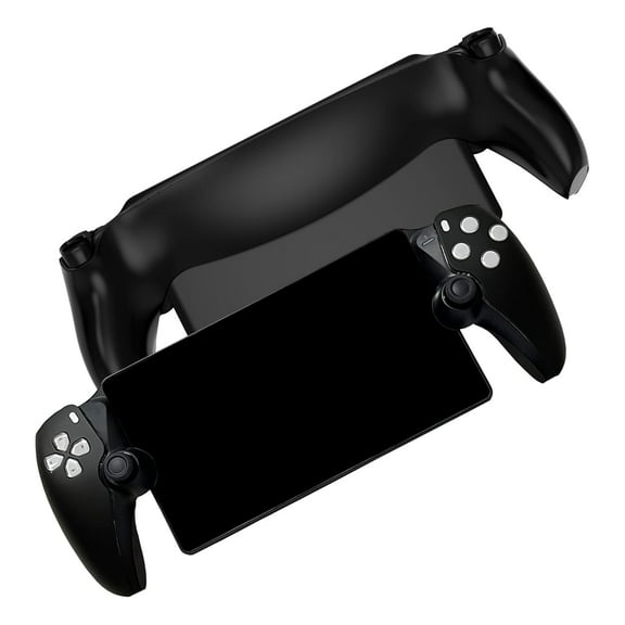 Replacement Shell Plate for PS Portal Uberwith Front Cover & Back Plates Custom Full Housing Case Cover DIY Handheld Console Faceplate ABS Black