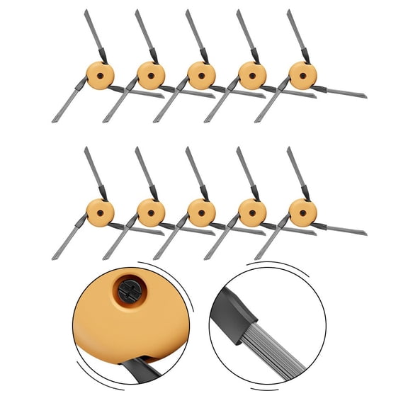 Replacement Side Brush Accessories For DREAME X60 Max Ultra Sweeper Accessories Vacuum Cleaner Appliance Parts And Accessories