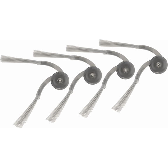 Replacement Side Brushes for Roborock QV 35A Saros 20 QRevo Curv, 4 Piece