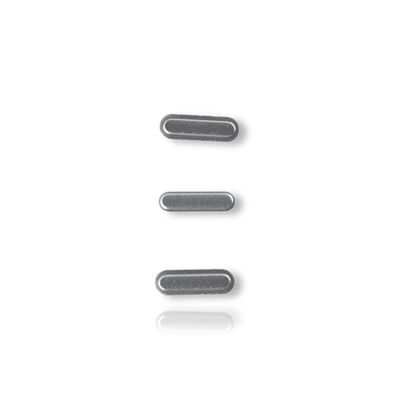 Replacement Sidekey Button Set Compatible With iPad 7 / 8 / 9 (Space Gray)