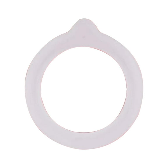 Replacement Silicone Gaskets for Fido Jars - 3.7 Inch Airtight Sealing Rings (White)