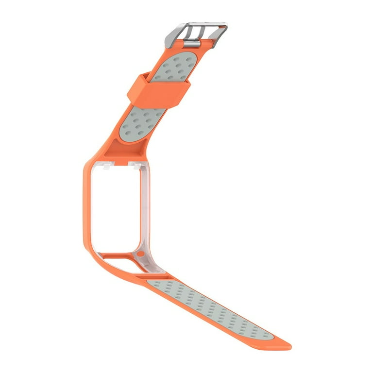 Replacement Silicone Pure Color Watch Strap For TomTom Runner 2