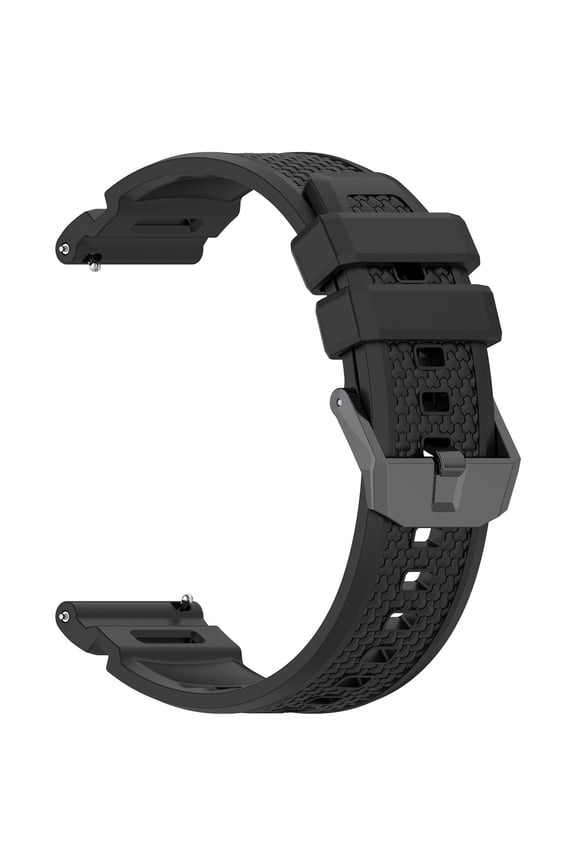 Replacement Silicone Watch Bands 24mm Width Unisex, Quick Release Sport Wristbands for Men Women