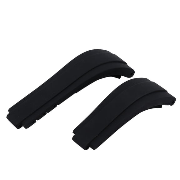 Replacement Silicone Watch Strap for Submariner, Premium Soft Waterproof Wristwatch Band (Black)
