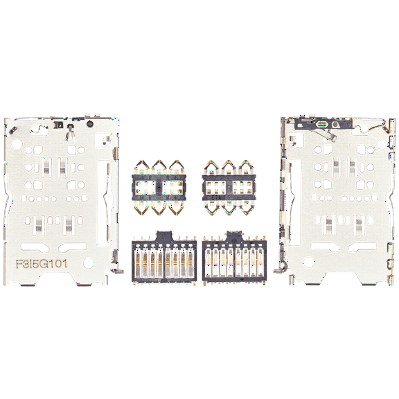 Replacement Sim Card Reader Compatible For Motorola Moto G Pure (XT2163 / 2021)