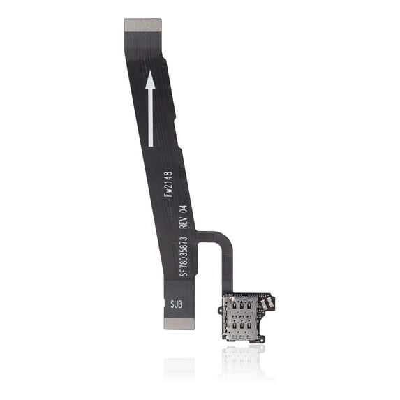 Replacement Sim Card Reader With Flex Cable Compatible For Motorola Edge 30 (2022) (REV 04)