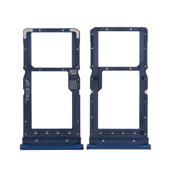 Replacement Sim Card Tray Compatible For Motorola Moto G Play (XT2093 / 2021) (Genuine OEM) (Misty Blue)