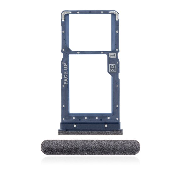 Replacement Sim Card Tray Compatible For Motorola Moto G Play (XT2093 / 2021) (Gray)
