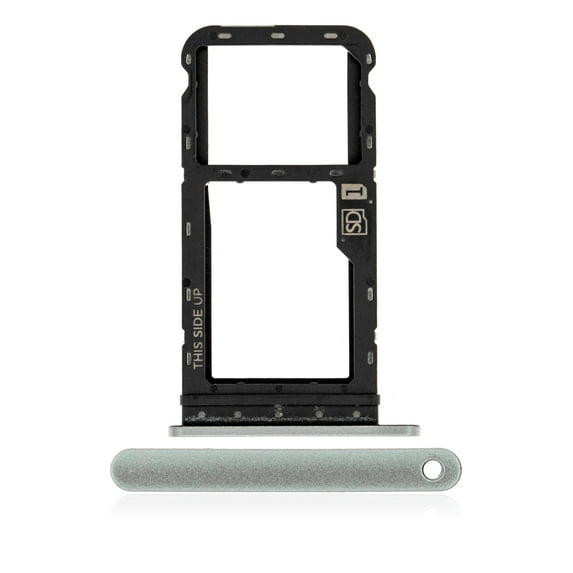 Replacement Sim Card Tray Compatible For Motorola Moto G Power (XT2117 / 2021) (Polar Silver)