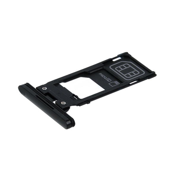 Replacement Sim Card Tray Compatible With Sony Xperia XZ3 - Black