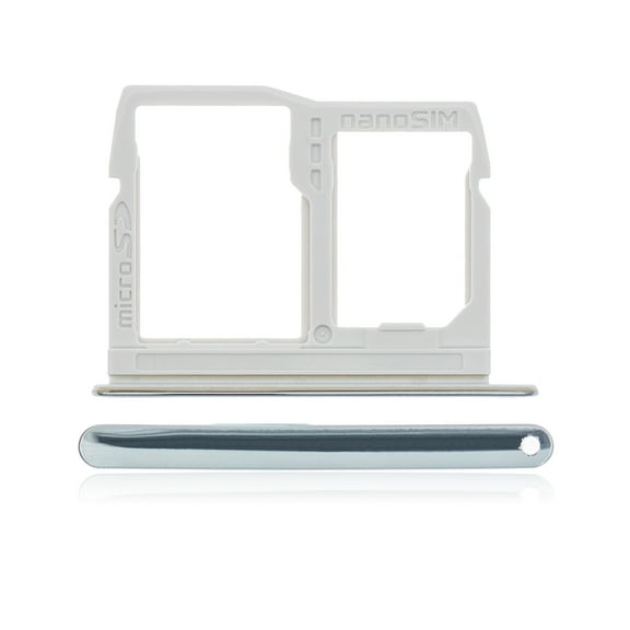 Replacement Sim Tray Compatible For LG Stylo 6 / K71 (White)