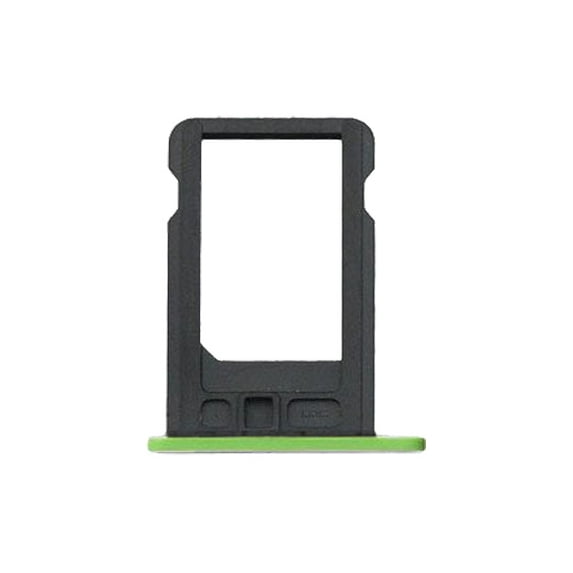 Replacement Sim Tray Compatible For iPhone 5C (Green)