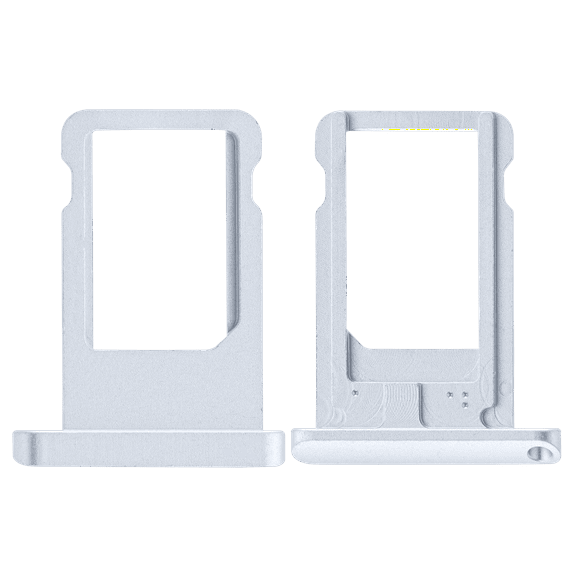Replacement Sim Tray Compatible With iPad 7 / 8 / 9 (Silver)