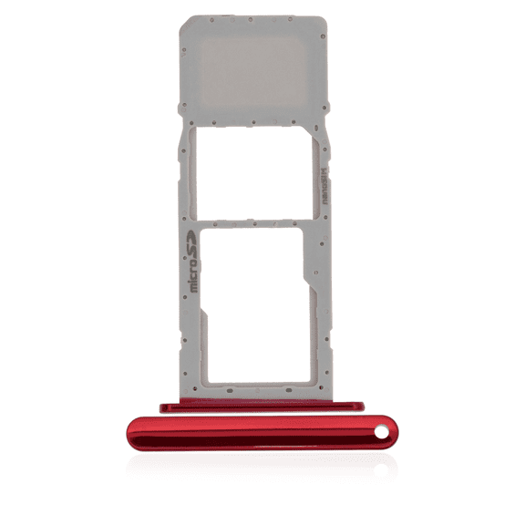 Replacement Single Sim Card Tray Compatible For LG K22 (2020) (Red)