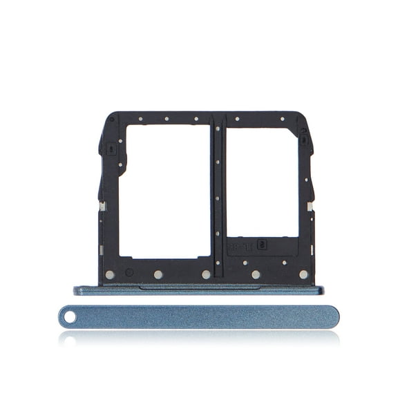 Replacement Single Sim Card Tray Compatible For LG K30 (X320 / 2019) (New Moroccan Blue)