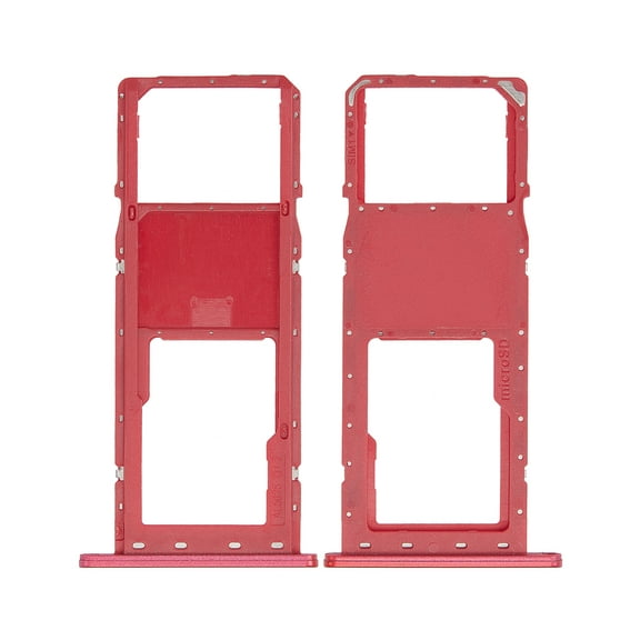 Replacement Single Sim Card Tray Compatible For Samsung Galaxy A03S (A037F / A037M / 2021) (Red)