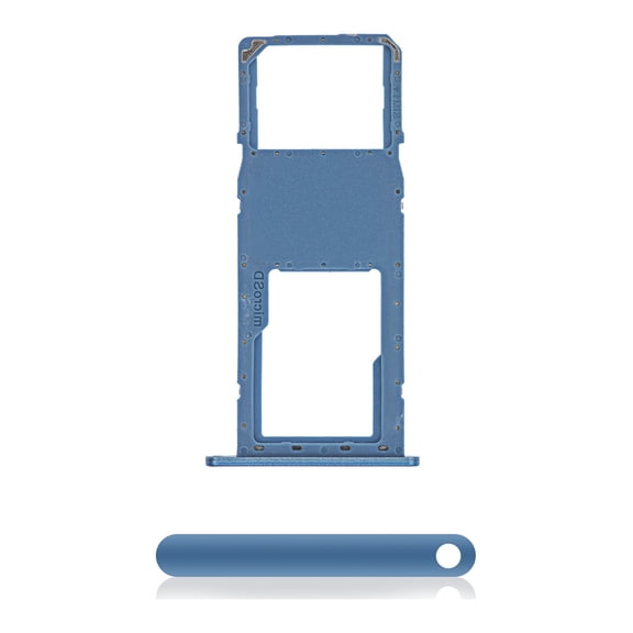 Replacement Single Sim Card Tray Compatible For Samsung Galaxy A11 (A115 / 2020) (Blue)
