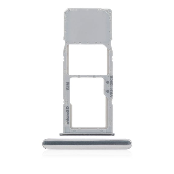 Replacement Single Sim Card Tray Compatible For Samsung Galaxy A71 (A715 / 2020) (Prism Crush Silver)