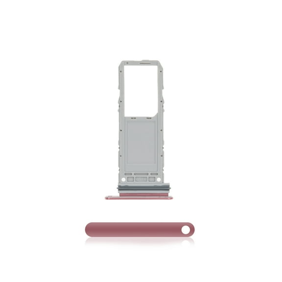 Replacement Single Sim Card Tray Compatible For Samsung Galaxy Note 10 (Aura Pink)