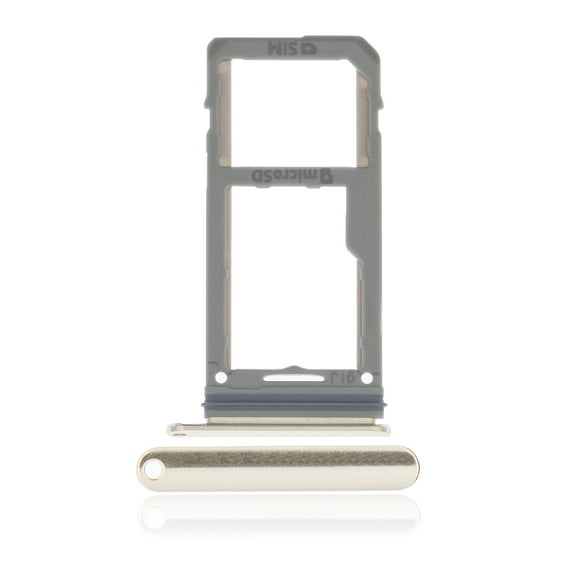 Replacement Single Sim Card Tray Compatible For Samsung Galaxy Note 8 (Gold)