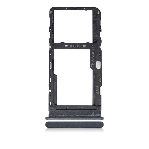 Replacement Single Sim Card Tray Compatible For TCL 10L (T770H / T770B) (Arctic White)