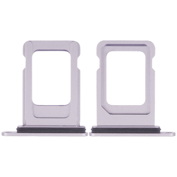 Replacement Single Sim Card Tray Compatible With iPhone 14 / 14 Plus (Purple)