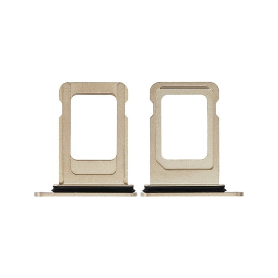 Replacement Single Sim Card Tray Compatible For iPhone 14 Pro / 14 Pro Max (Gold)