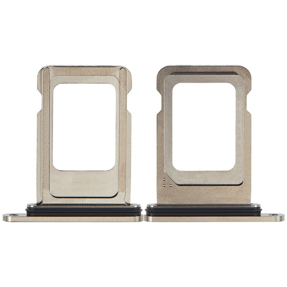 Replacement Single Sim Card Tray Compatible For iPhone 15 Pro / 15 Pro Max (Natural Titanium)