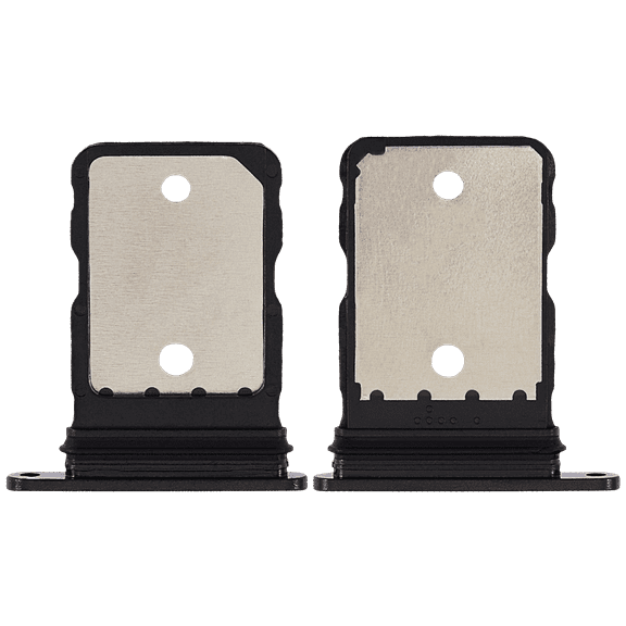 Replacement Single Sim Card Tray Compatible With Google Pixel 6A (Black)