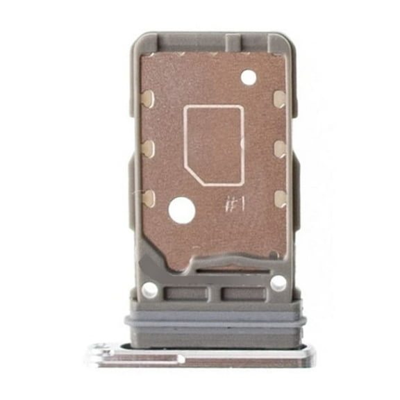 Replacement Single Sim Card Tray For Samsung Galaxy S21+ Plus 5G (SM-G996W) - Phantom Silver