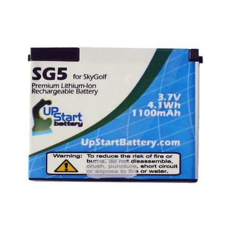 Replacement Skygolf SG5 Battery for SkyCaddie SG5 Rangefinder GPS Navigators (1100mAh, 3.7V, Lithium-Ion)