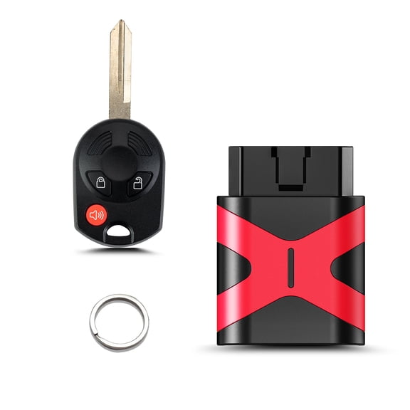 Replacement Smart Key Fob with DIY Setup Tool Compatible for Ford Edge 2007-2013 Escape 2005-2012 Explorer 2001-2010, Keyless Entry Remote FCCID OUCD6000022
