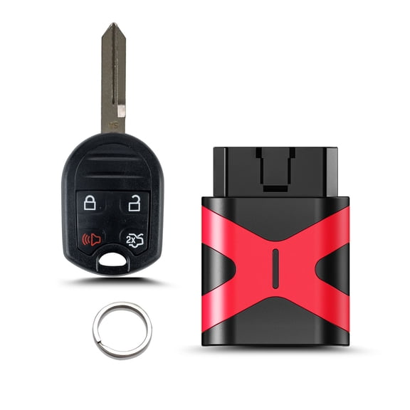 Replacement Smart Key Fob with DIY Setup Tool Compatible for Ford Escape 2006-2012 Grand Marquis 2005-2011 Lincoln MKZ 2007-2012, Keyless Entry Remote FCCID CWTWB1U793
