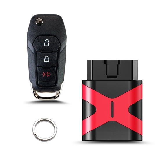 Replacement Smart Key Fob with DIY Setup Tool Compatible for Ford F150 F250 F350 2015-2019 Ford Explore 2016-2017, Keyless Entry Remote FCCID N5F-A08TAA